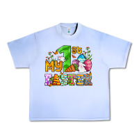 Grape Ice Easter Day My first Easter with eggs and rabbits Urban Heavy Tee - OliviaCreatesArt