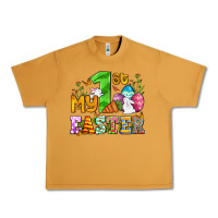 Peanut Butter Easter Day My first Easter with eggs and rabbits Urban Heavy Tee - OliviaCreatesArt