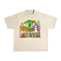 Sandshell Easter Day My first Easter with eggs and rabbits Urban Heavy Tee - OliviaCreatesArt