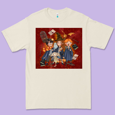 Wizard Kids With Glitter Premium Tee Designed By Tumblerdesignbyshophia