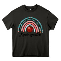 Asphalt kindergarten rainbow Heavy Core Tee - RanaPortraitStore