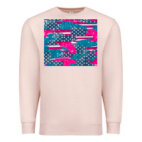 Pale Pink usa flag Premium Sweatshirt - AdoDesignShop