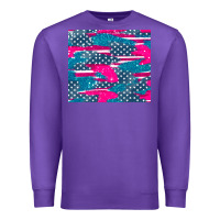 Purple usa flag Premium Sweatshirt - AdoDesignShop