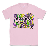 Bubblegum Pink bead up bitches its mardi gras Classic Tee - CowGirlArtShop