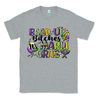 Heather Grey bead up bitches its mardi gras Classic Tee - CowGirlArtShop