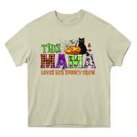 Mossy This mama loves her spooky crew Heavy Core Tee - NancyCooperArtShop
