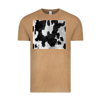 Vintage Camel Black White Cowhide Tumbler Vintage Tee - CowCowDesign
