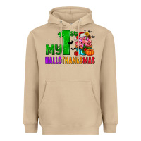 Mushroom my first hallothanksmas Heavyweight Hoodie - AdoDesignShop