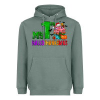 Sage my first hallothanksmas Heavyweight Hoodie - AdoDesignShop
