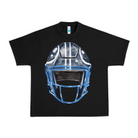 Black football helmet fa element 1 Urban Heavy Tee - FaDigitalArtStudio