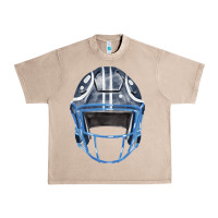French Oak football helmet fa element 1 Urban Heavy Tee - FaDigitalArtStudio