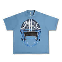 Pebble Blue football helmet fa element 1 Urban Heavy Tee - FaDigitalArtStudio