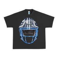 Pigment Black football helmet fa element 1 Urban Heavy Tee - FaDigitalArtStudio