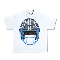 White football helmet fa element 1 Urban Heavy Tee - FaDigitalArtStudio