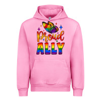 Fuchsia Pink proud ally Urban Hoodie - JahusDesignShop