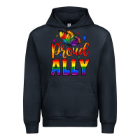 Navy proud ally Urban Hoodie - JahusDesignShop