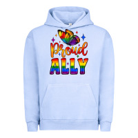 Pigment Grape Ice proud ally Urban Hoodie - JahusDesignShop