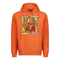 Carrot softball mama Premium Hoodie - CowhideDigitalArt