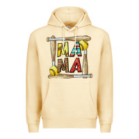 Pina Colada softball mama Premium Hoodie - CowhideDigitalArt