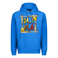 True Royal softball mama Premium Hoodie - CowhideDigitalArt