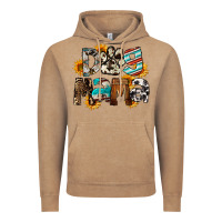 Vintage Coffee Dog Mama Mother's Day Vintage Hoodie - FaDigitalArtStudio