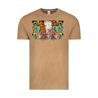 Vintage Camel Mom Cow Flowers Vintage Tee - CowCowDesign
