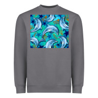 Storm dolphin tumbler Heavyweight Sweatshirt - BarkalooDesign