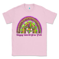 Bubblegum Pink happy mardi gras y'all rainbow Classic Tee - Jasminsmagicworld