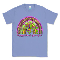 Colony Blue happy mardi gras y'all rainbow Classic Tee - Jasminsmagicworld