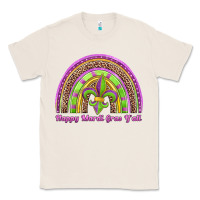 Natural happy mardi gras y'all rainbow Classic Tee - Jasminsmagicworld