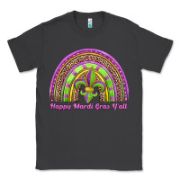 Smoke happy mardi gras y'all rainbow Classic Tee - Jasminsmagicworld