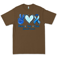 Cacao Peace Love Cure Stomach Cancer Premium Tee - Jasminsmagicworld