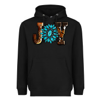 Black joy with gemstone ado Heavyweight Hoodie - AdoDesignShop