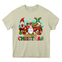 Mossy merry christmas gnome truck Heavy Core Tee - texasbilliewilder