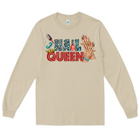 Mushroom nail queen bbs Long Sleeve Tee - BundleAndBundleShop