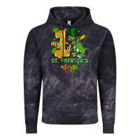Cloud Black my first st. patricks day Vintage Hoodie - FaDigitalArtStudio
