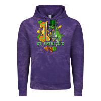 Cloud Purple my first st. patricks day Vintage Hoodie - FaDigitalArtStudio