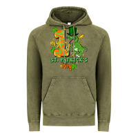 Vintage Olive my first st. patricks day Vintage Hoodie - FaDigitalArtStudio