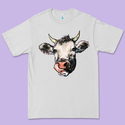 Cow Premium Tee Designed By Howdyjamesfarm