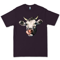 Plum Cow Premium Tee - HowdyJamesFarm