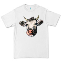 White Cow Premium Tee - HowdyJamesFarm