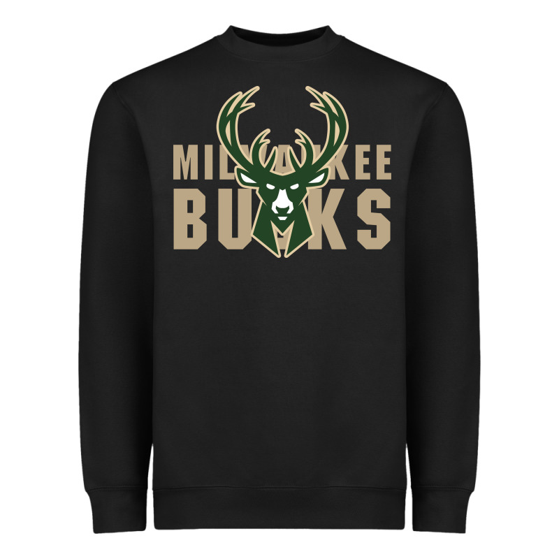 Milkwaukee Bucks Heavyweight Sweatshirt by artisFamous | Teevron