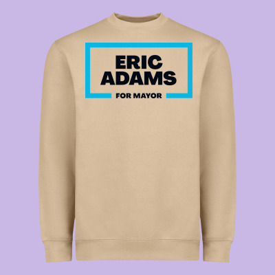 Eric Adams For Mayor Heavyweight Sweatshirt Designed By Artisfamous