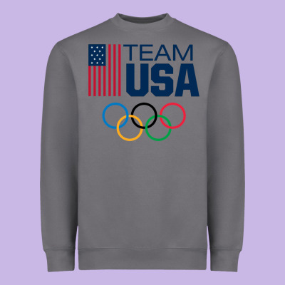 Usa Team Heavyweight Sweatshirt Designed By Artisfamous