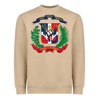 Mushroom dominican republic flag national emblem republica dominicana t shirt Heavyweight Sweatshirt - artisFamous