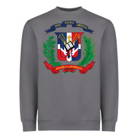 Storm dominican republic flag national emblem republica dominicana t shirt Heavyweight Sweatshirt - artisFamous