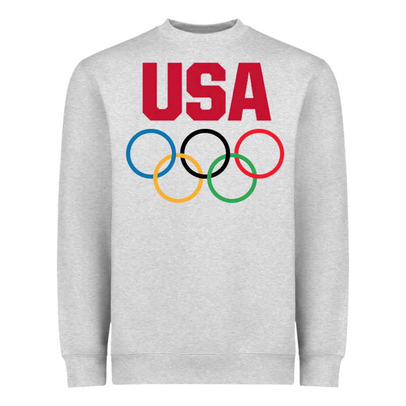 Olympic Rings Heavyweight Sweatshirt by artisFamous | Teevron