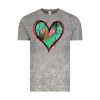 Cloud Rock Feather Heart Vintage Tee - Jasminsmagicworld
