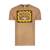 Vintage Camel Baby Cow Leopard Sunflowers Vintage Tee - CowCowDesign