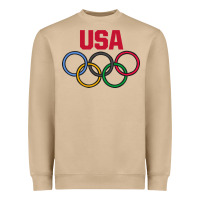 Mushroom Olympic Rings Heavyweight Sweatshirt - artisFamous